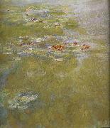 Claude Monet Detail from the Water Lily Pond France oil painting artist